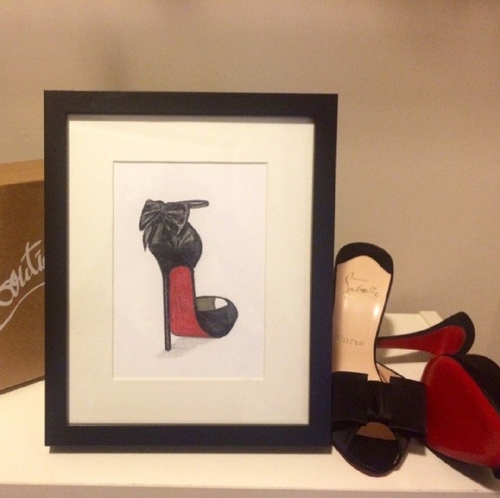 Louboutin Stiletto Sketch